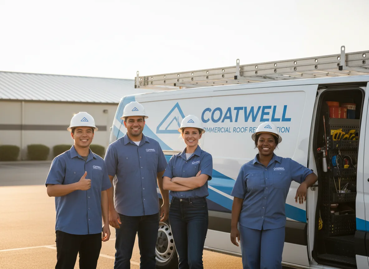 Commercial roof coating company in Fairdale, WV
